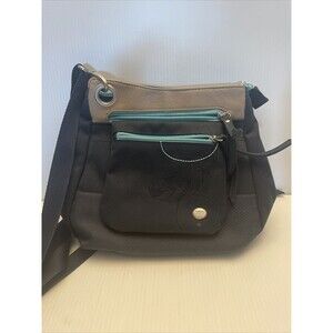 Haiku Crossbody Bag Navy And Light Blue